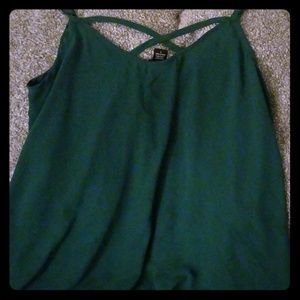 Torrid teal spaghetti strap shirt